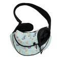 Watercolor French Bulldog Pattern Print Pet Sling Carrier