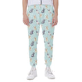 Watercolor French Bulldog Pattern Print Joggers