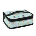 Watercolor French Bulldog Pattern Print Small Lunch Bag