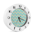Watercolor French Bulldog Puppy Print Alarm Clock