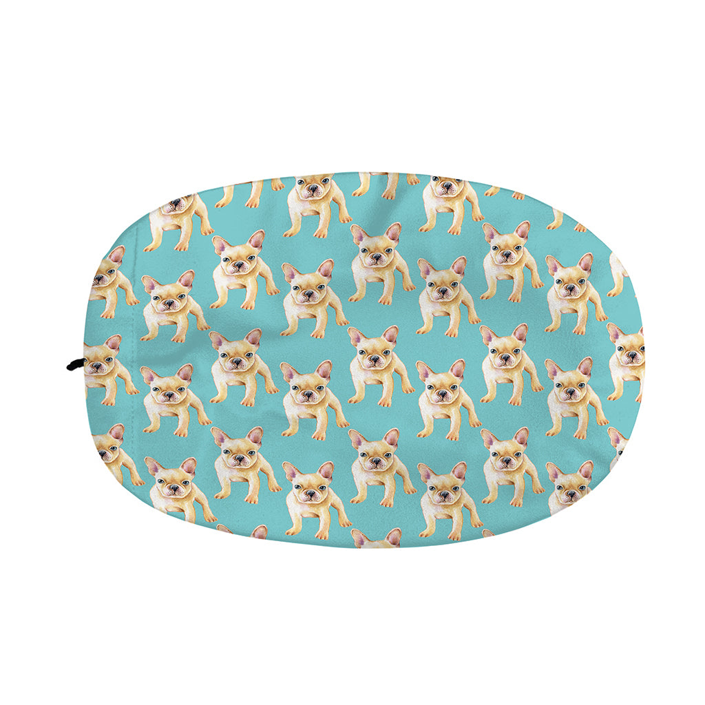 Watercolor French Bulldog Puppy Print Car Side Mirror Covers