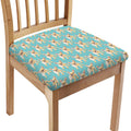 Watercolor French Bulldog Puppy Print Chair Cushion Cover