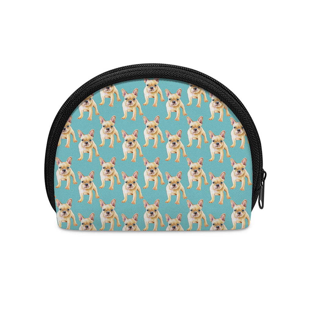 Watercolor French Bulldog Puppy Print Coin Purse