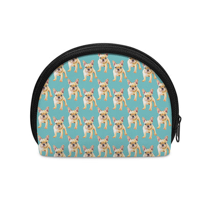 Watercolor French Bulldog Puppy Print Coin Purse