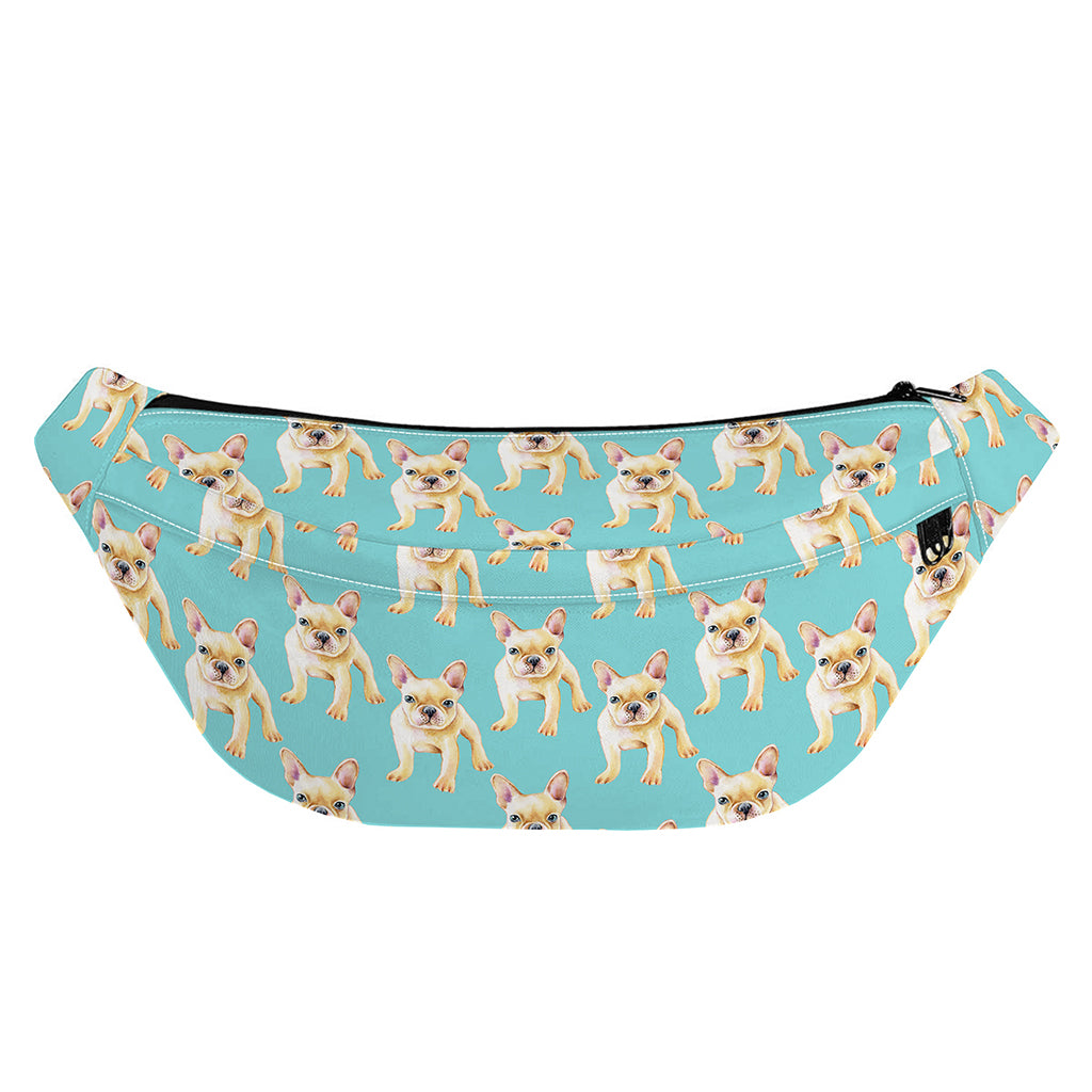 Watercolor French Bulldog Puppy Print Fanny Pack