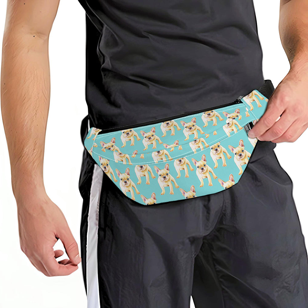 Watercolor French Bulldog Puppy Print Fanny Pack
