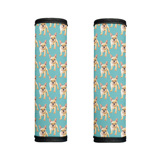 Watercolor French Bulldog Puppy Print Handle Covers