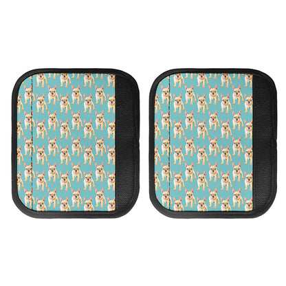 Watercolor French Bulldog Puppy Print Handle Covers