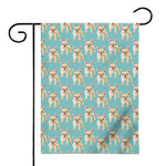 Watercolor French Bulldog Puppy Print House Flag