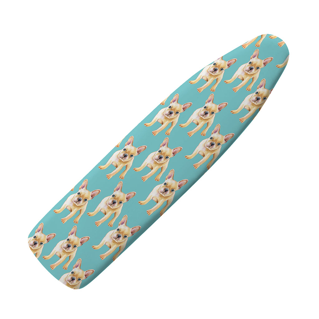 Watercolor French Bulldog Puppy Print Ironing Board Cover