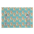 Watercolor French Bulldog Puppy Print Placemat