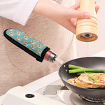 Watercolor French Bulldog Puppy Print Skillet Handle Cover
