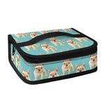Watercolor French Bulldog Puppy Print Small Lunch Bag