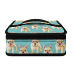 Watercolor French Bulldog Puppy Print Small Lunch Bag