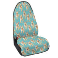 Watercolor French Bulldog Puppy Print Waterproof Car Seat Cover