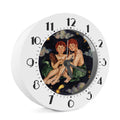 Watercolor Gemini Zodiac Sign Print Alarm Clock