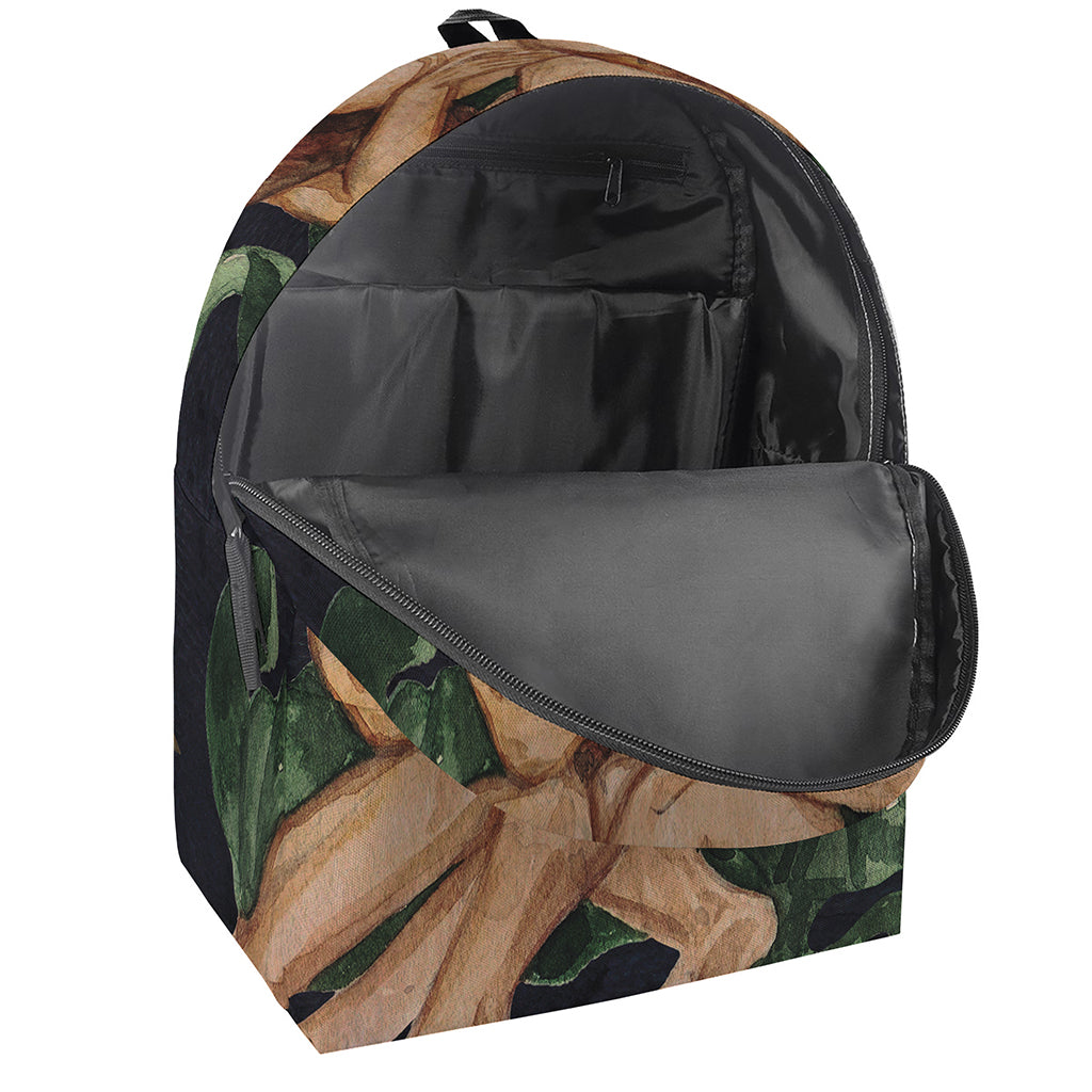 Watercolor Gemini Zodiac Sign Print Backpack