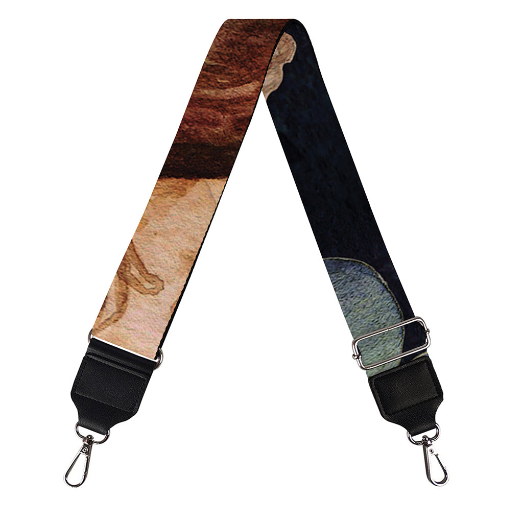 Watercolor Gemini Zodiac Sign Print Bag Strap