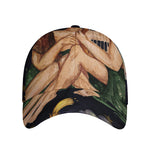 Watercolor Gemini Zodiac Sign Print Baseball Cap