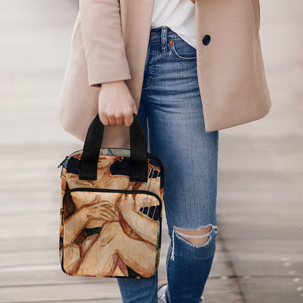 Watercolor Gemini Zodiac Sign Print Bible Tote Bag