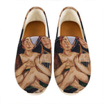 Watercolor Gemini Zodiac Sign Print Casual Shoes