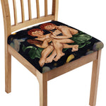 Watercolor Gemini Zodiac Sign Print Chair Cushion Cover