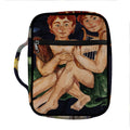 Watercolor Gemini Zodiac Sign Print Front Pocket Bible Bag