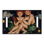 Watercolor Gemini Zodiac Sign Print Golf Cart Seat Cover
