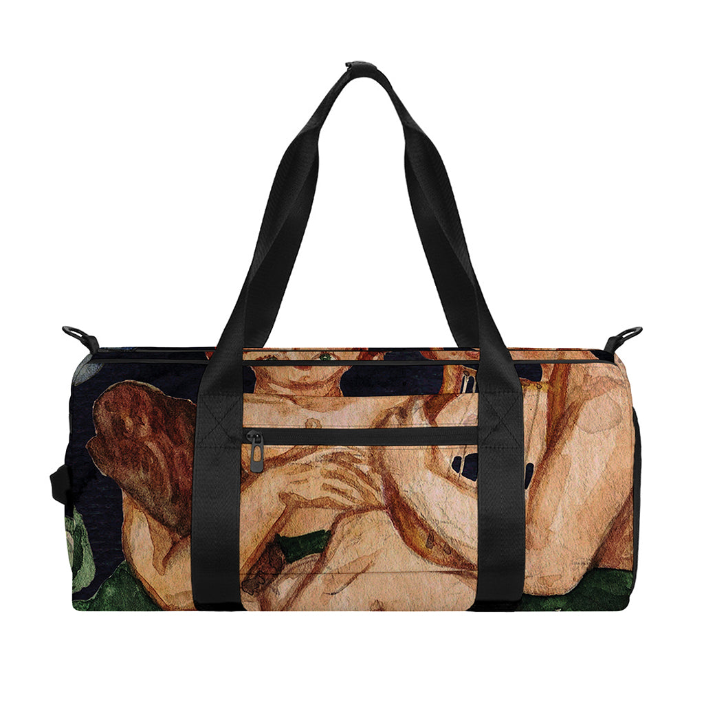 Watercolor Gemini Zodiac Sign Print Gym Bag