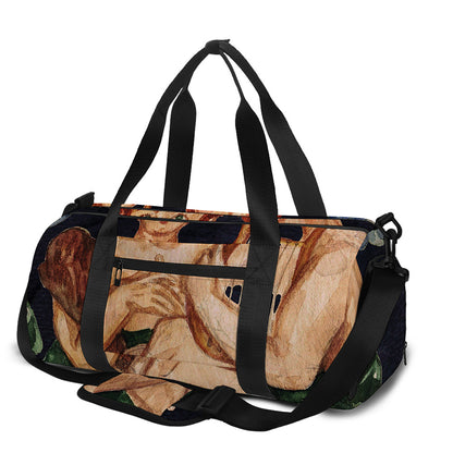 Watercolor Gemini Zodiac Sign Print Gym Bag