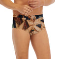 Watercolor Gemini Zodiac Sign Print Men's Briefs