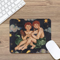 Watercolor Gemini Zodiac Sign Print Mouse Pad