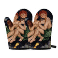 Watercolor Gemini Zodiac Sign Print Oven Mitts