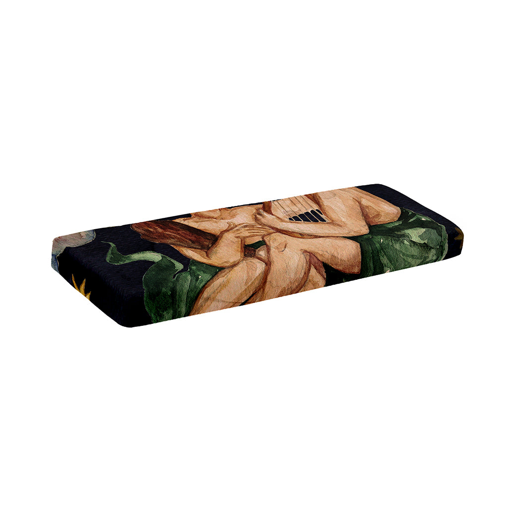 Watercolor Gemini Zodiac Sign Print Piano Keyboard Cover