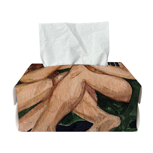 Watercolor Gemini Zodiac Sign Print Rectangle Tissue Box Cover