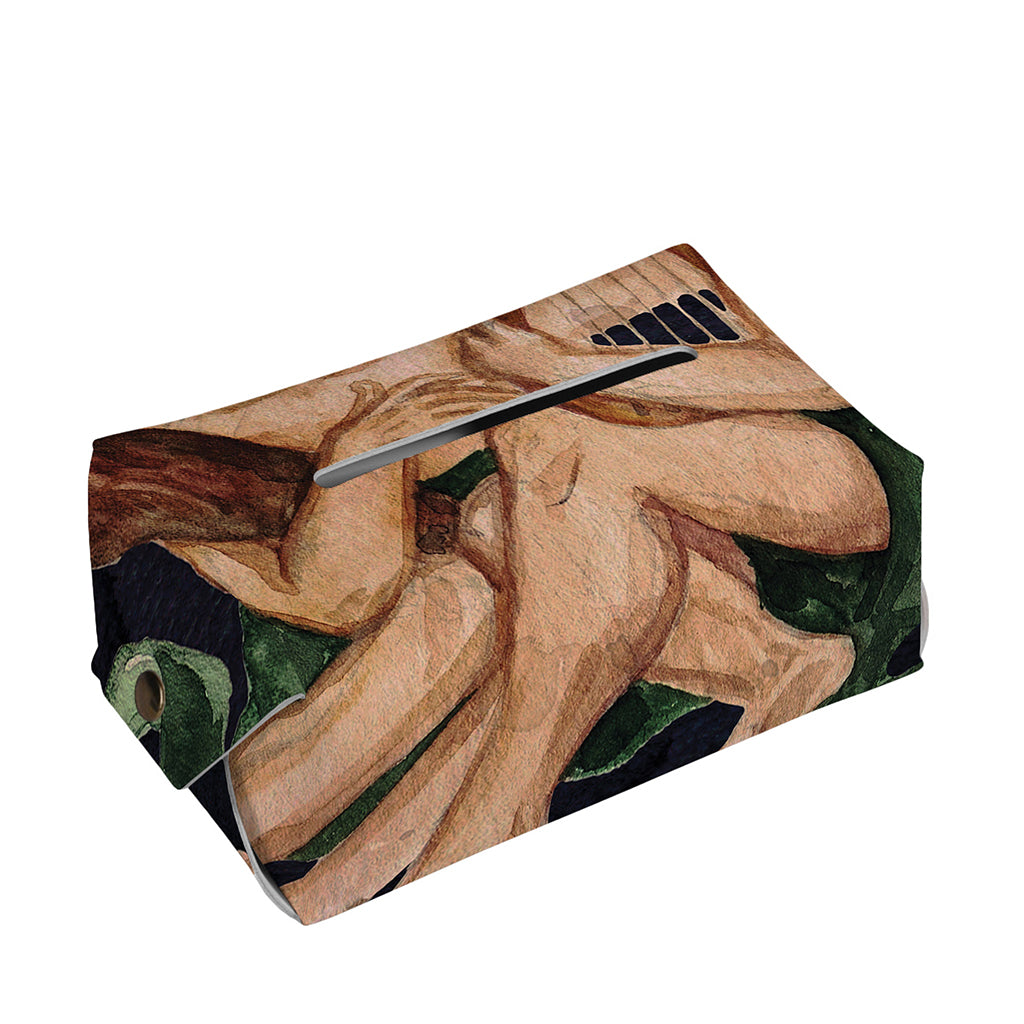 Watercolor Gemini Zodiac Sign Print Rectangle Tissue Box Cover