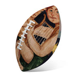 Watercolor Gemini Zodiac Sign Print Rugby Ball