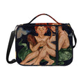 Watercolor Gemini Zodiac Sign Print Shoulder Strap Bible Bag