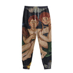 Watercolor Gemini Zodiac Sign Print Sweatpants