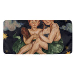 Watercolor Gemini Zodiac Sign Print Towel