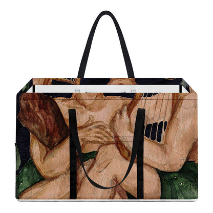 Watercolor Gemini Zodiac Sign Print Utility Tote Bag