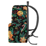 Watercolor Gingerbread Pattern Print Backpack