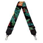 Watercolor Gingerbread Pattern Print Bag Strap