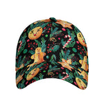 Watercolor Gingerbread Pattern Print Baseball Cap