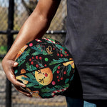 Watercolor Gingerbread Pattern Print Basketball