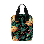 Watercolor Gingerbread Pattern Print Bible Tote Bag