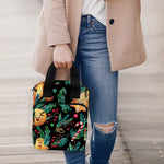 Watercolor Gingerbread Pattern Print Bible Tote Bag