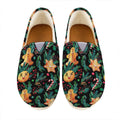 Watercolor Gingerbread Pattern Print Casual Shoes