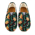 Watercolor Gingerbread Pattern Print Casual Shoes