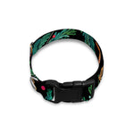 Watercolor Gingerbread Pattern Print Dog Collar